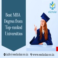 Best MBA Degree from Topranked Universities